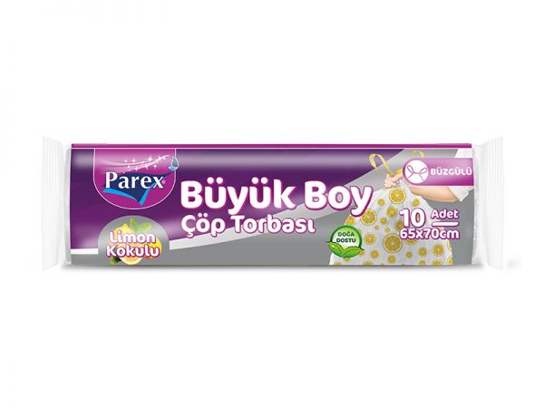 1909363 Limon kokulu büyük boy çöp torbası