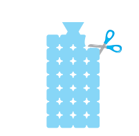 Parex | SELF-SEALING ICE CUBE BAGS