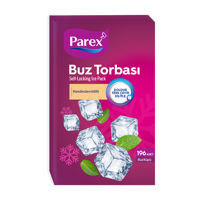 KENDİNDEN KİLİTLİ BUZ TORBASI