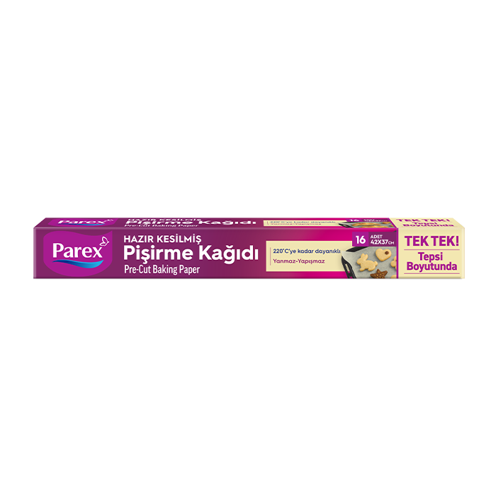 HAZIR KESİLMİŞ PİŞİRME KAĞIDI 16’LI