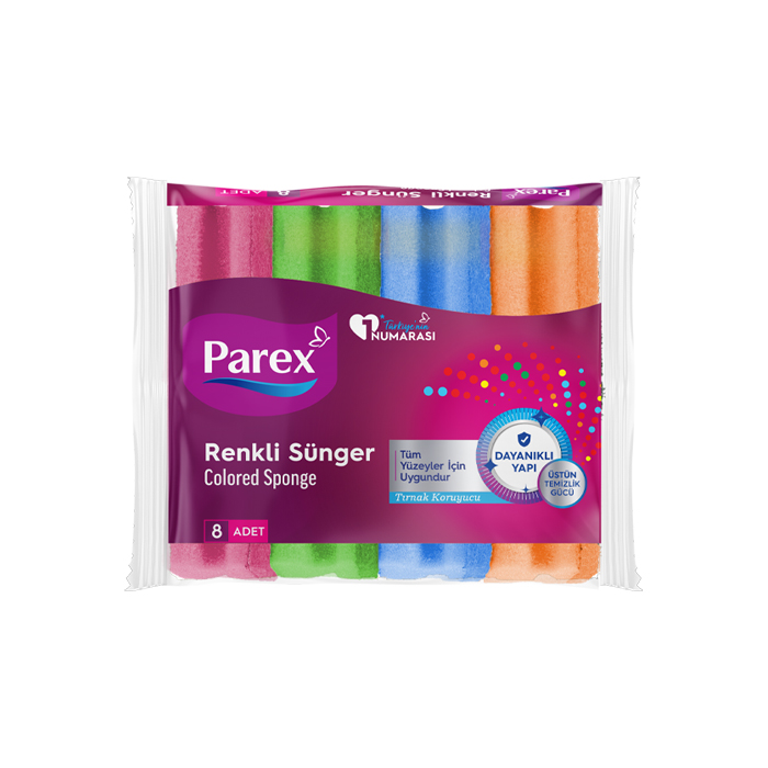 RENKLİ SÜNGER 8’Lİ
