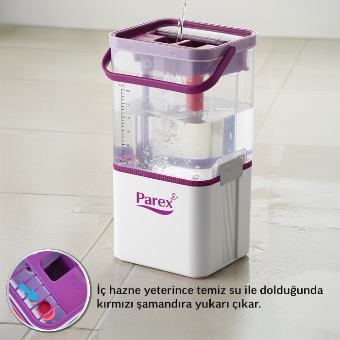 WONDERO FLAT OTOMATİK TEMİZLİK SETİ (ŞEFFAF)